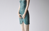 Luisa Keramik Akryl Original H 67cm